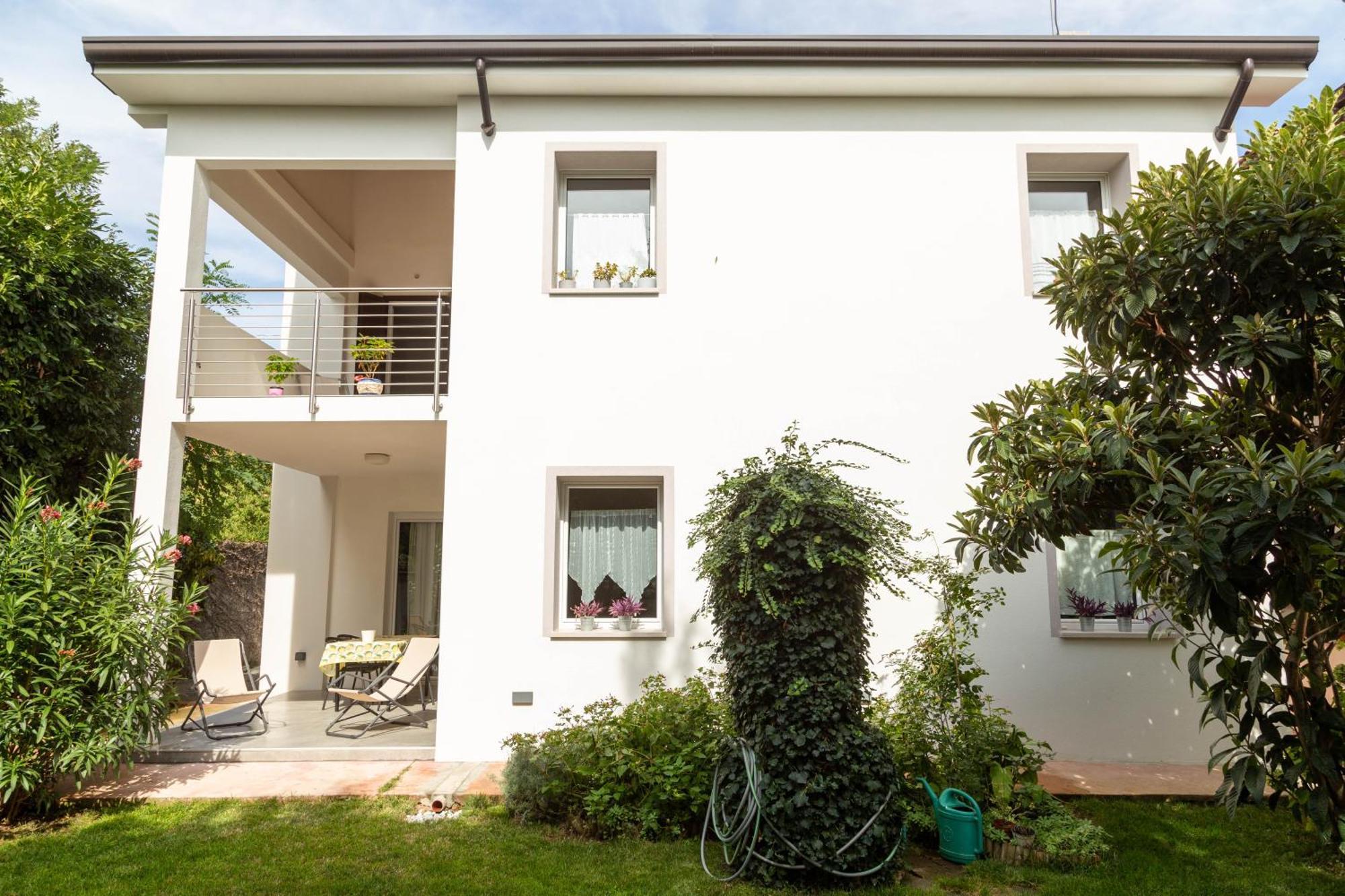 Appartamento Con Giardino Le Querce Sistiana Buitenkant foto